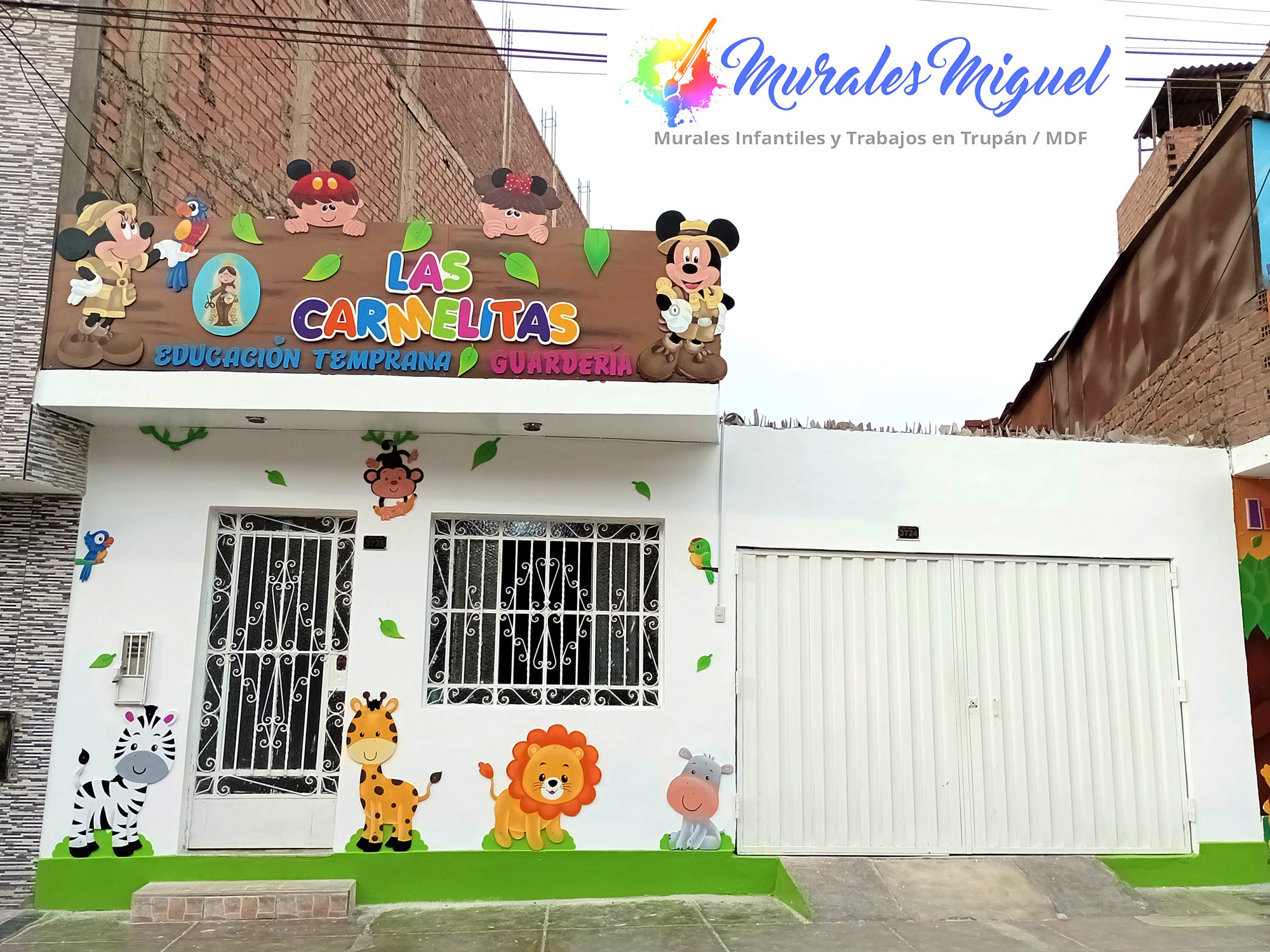 Murales infantiles en Lima Perú