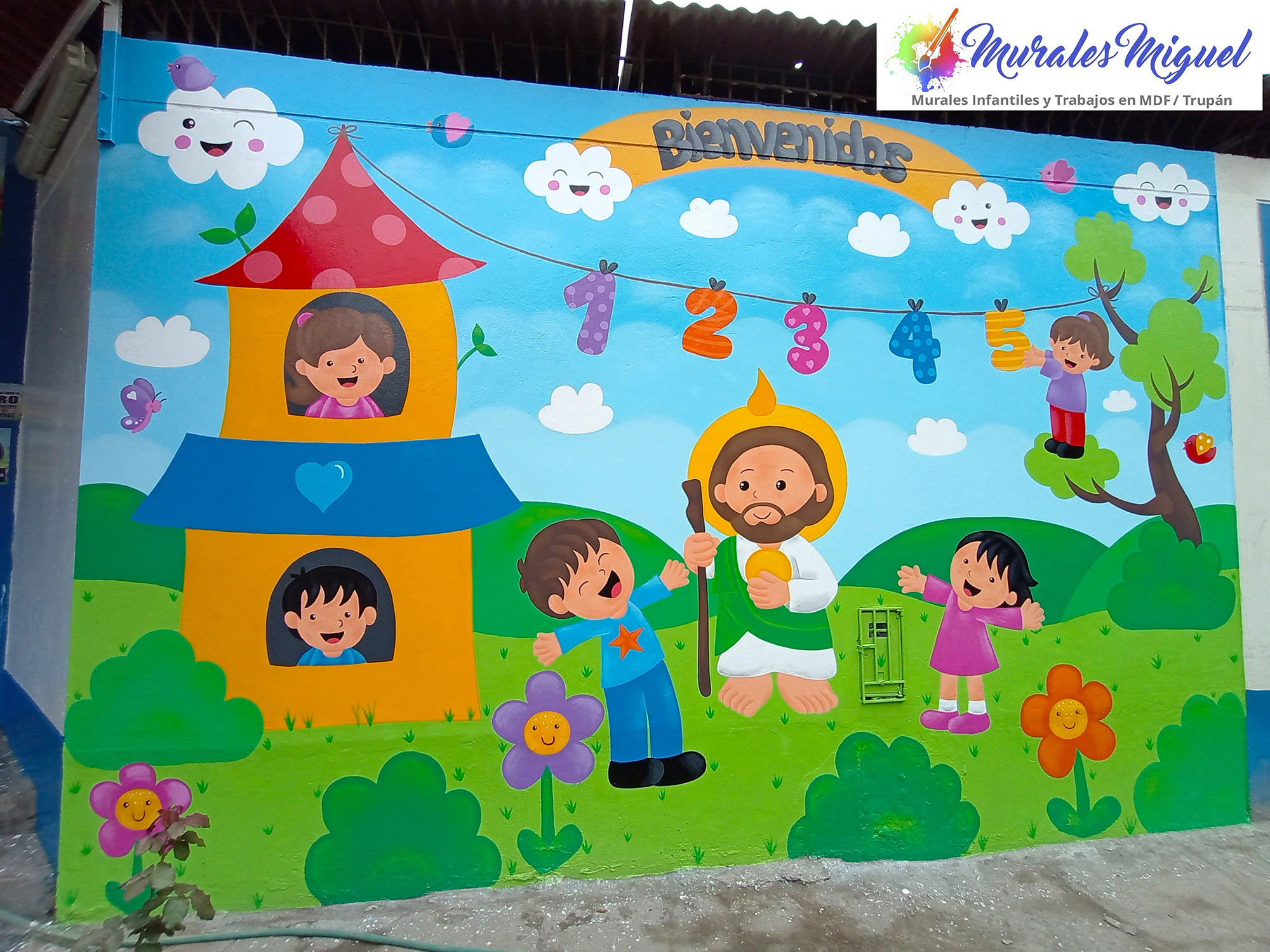 Murales infantiles en Lima Perú