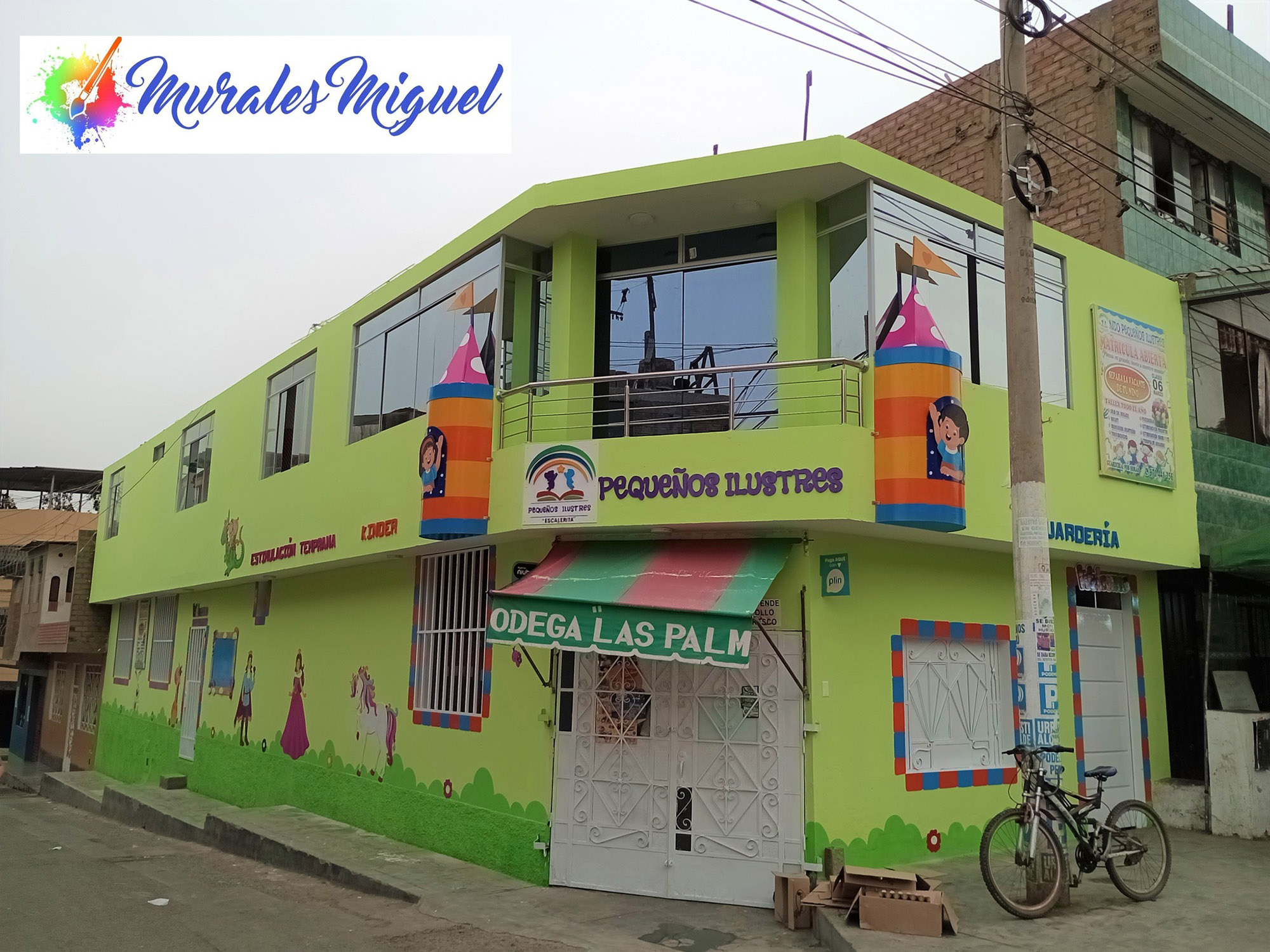 Murales infantiles en Lima Perú