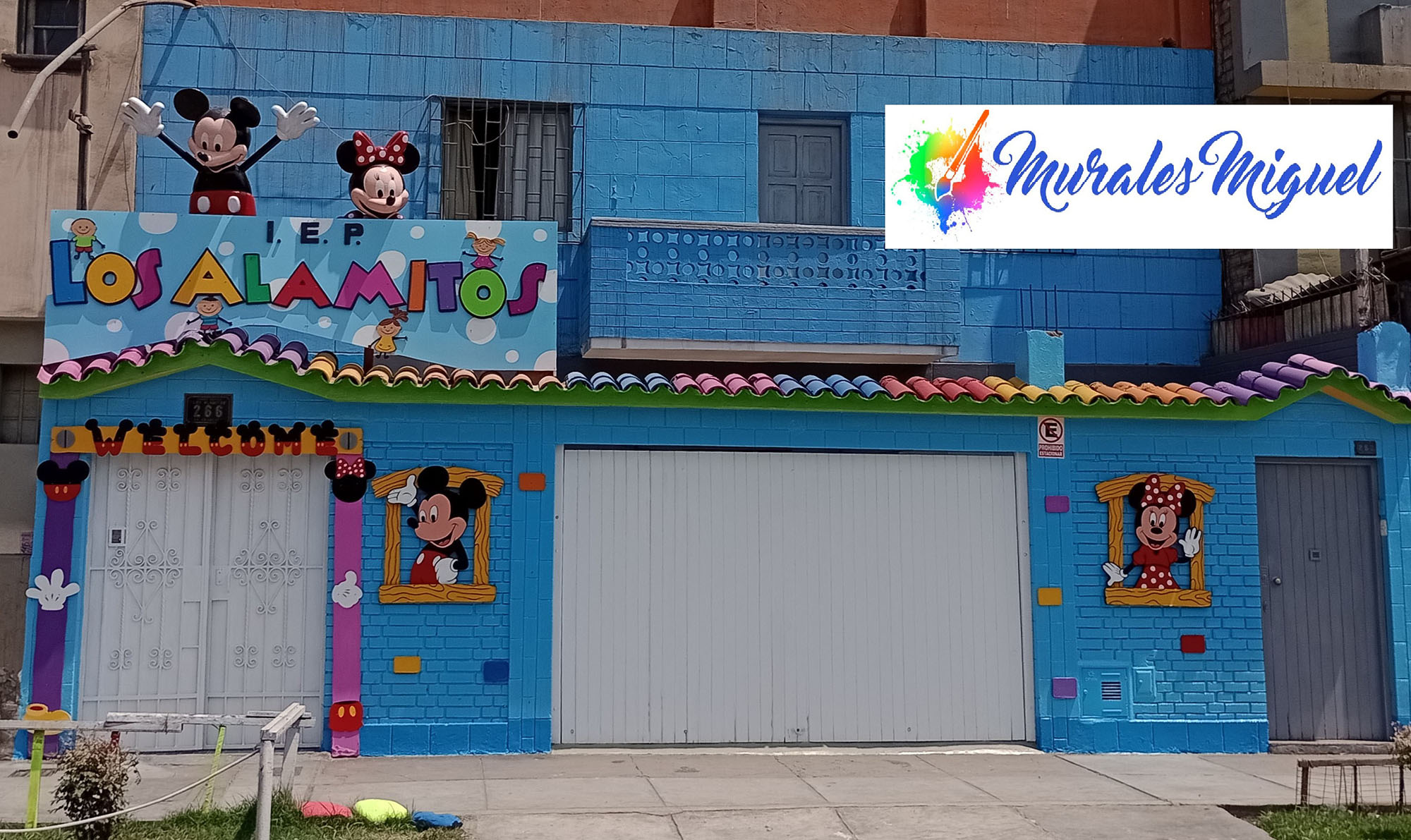 Murales infantiles en Lima Perú