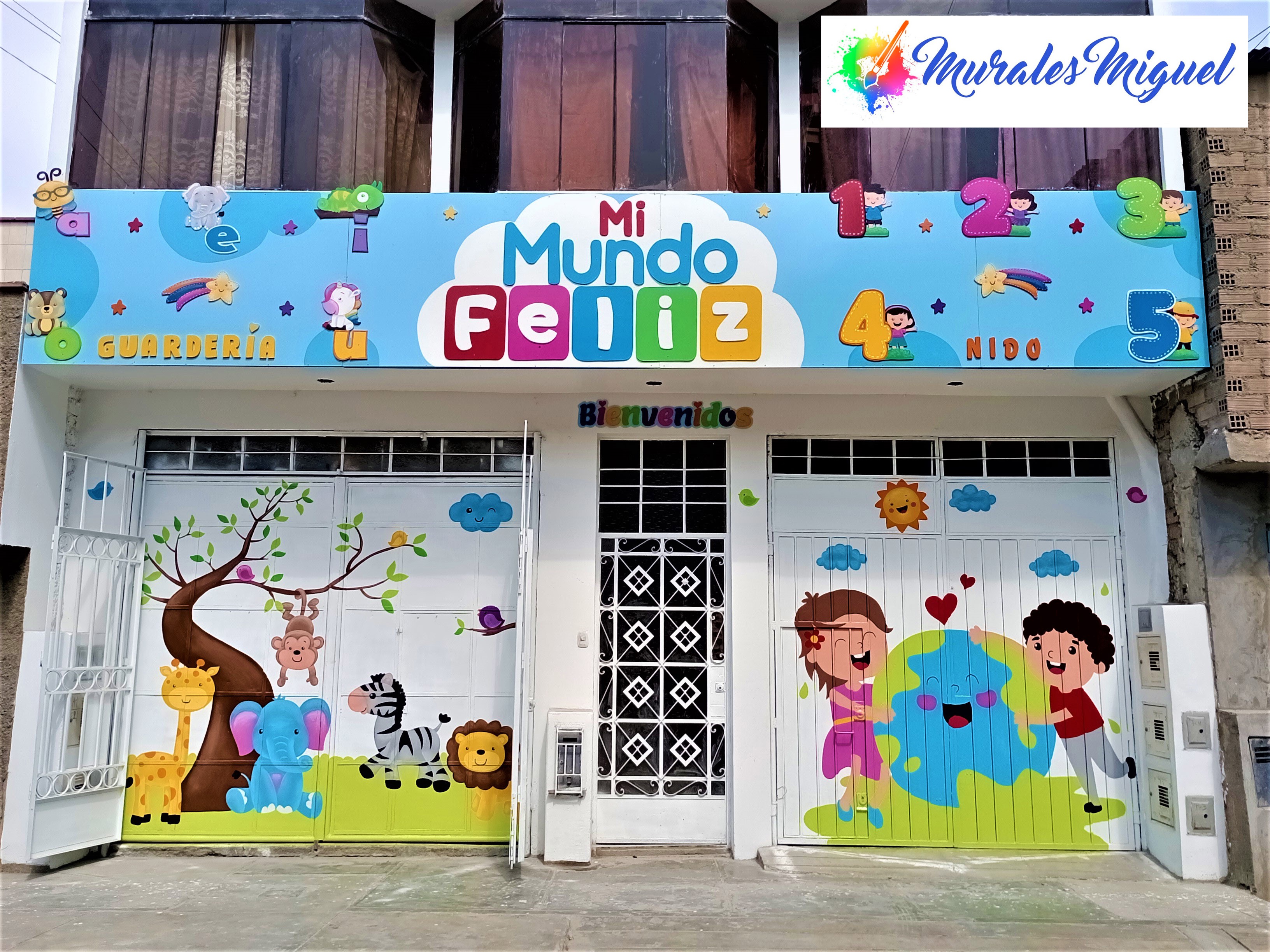 Letreros 3D hechos con MDF Trupan